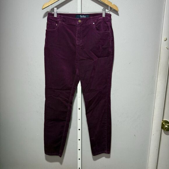 Boden Pants - Boden The Soho Skinny Corduroy Pants Women's Size 6P Plum Purple Casual